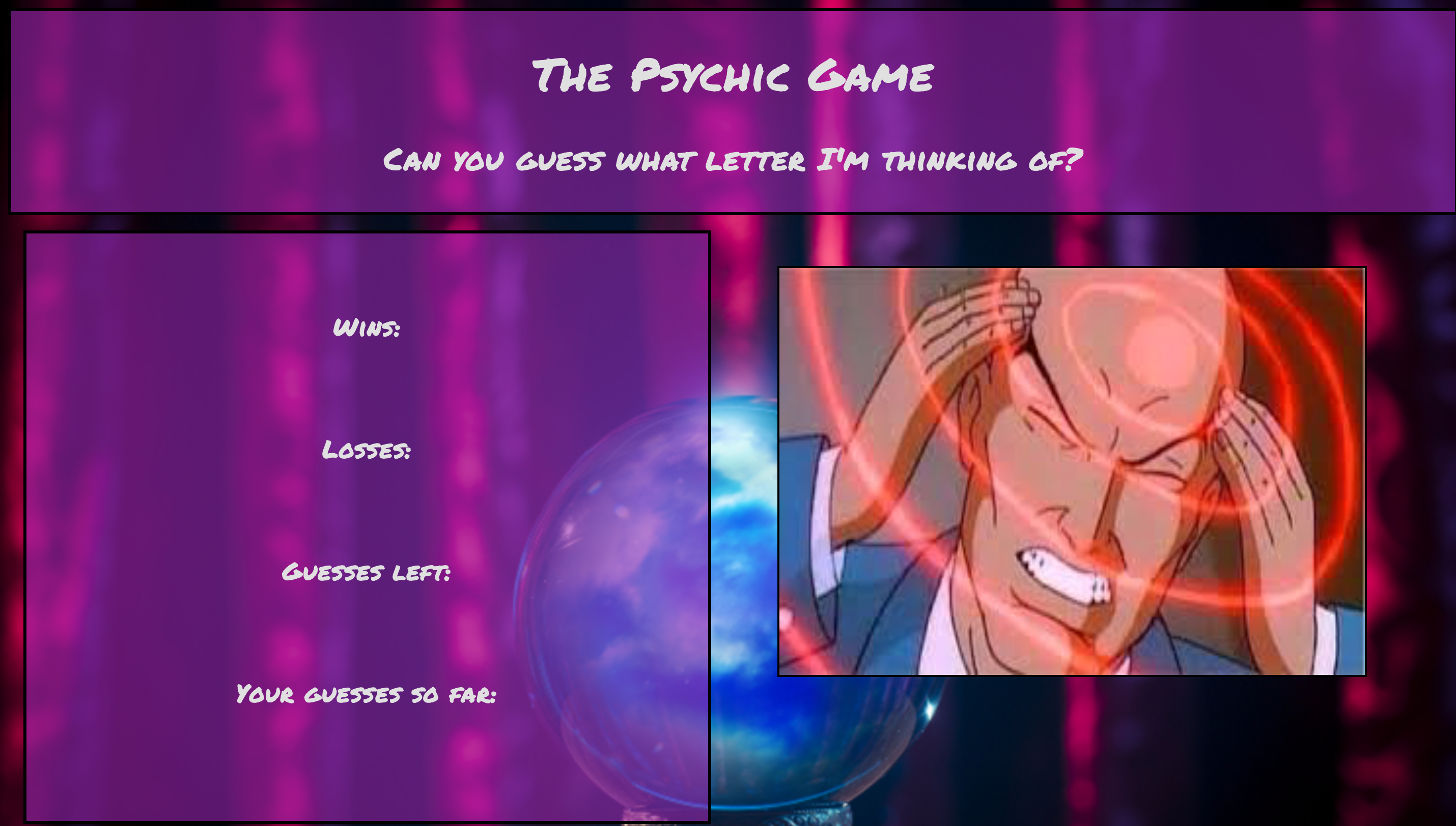 Psychic-Game